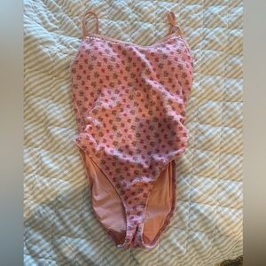 Dippin' Daisy's pink floral Swimsuit